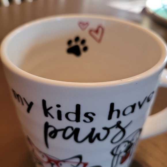 Oversized Mug with Cute Pet Design - White - Picture 2 of 3